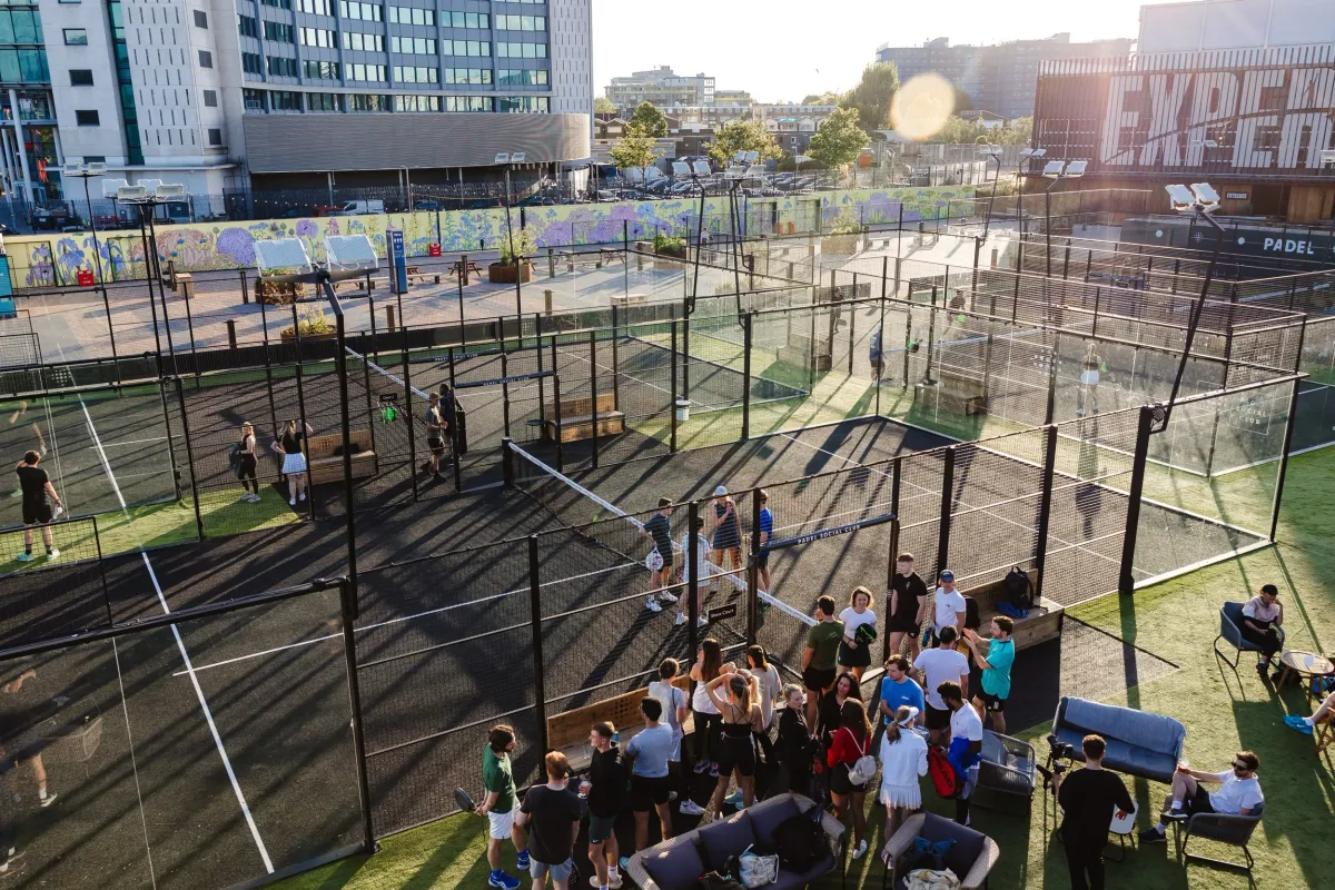 Padel Social Club Earls Court padel venue photo